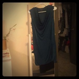 Armani Exchange Teal Cocktail Dress
